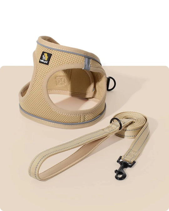 OxyMesh Velcro Step-in Harness and Leash Set